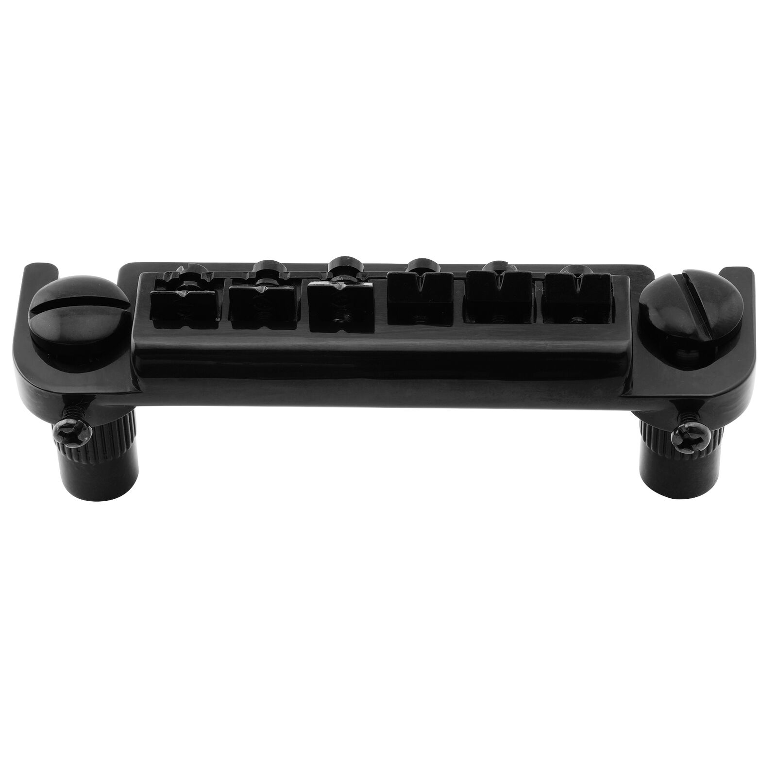 Musiclily Pro Black 52.5mm Wraparound Bridge Tailpiece For Epiphone LP Guitar