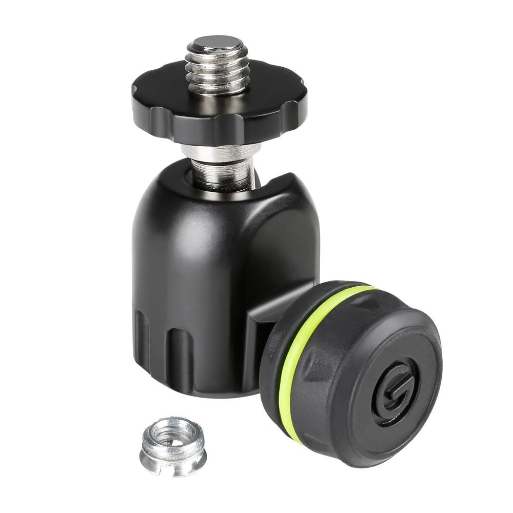 Gravity MS QT 1 B Adattatore per Microfono Quick Tilt con giunto sferico