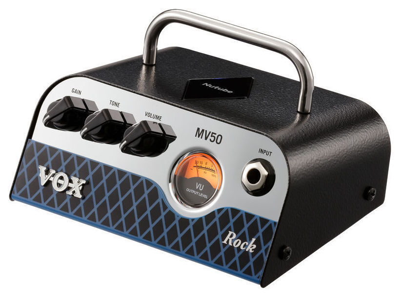 VOX MV 50 CR ROCK MICRO TESTATA VALVOLARE 50 WATT!! NUOVA
