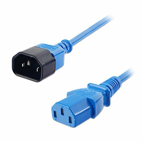 Lindy P1 Cavo di prolunga IEC da 0,5 m Blue 0,5 M (Q5H)