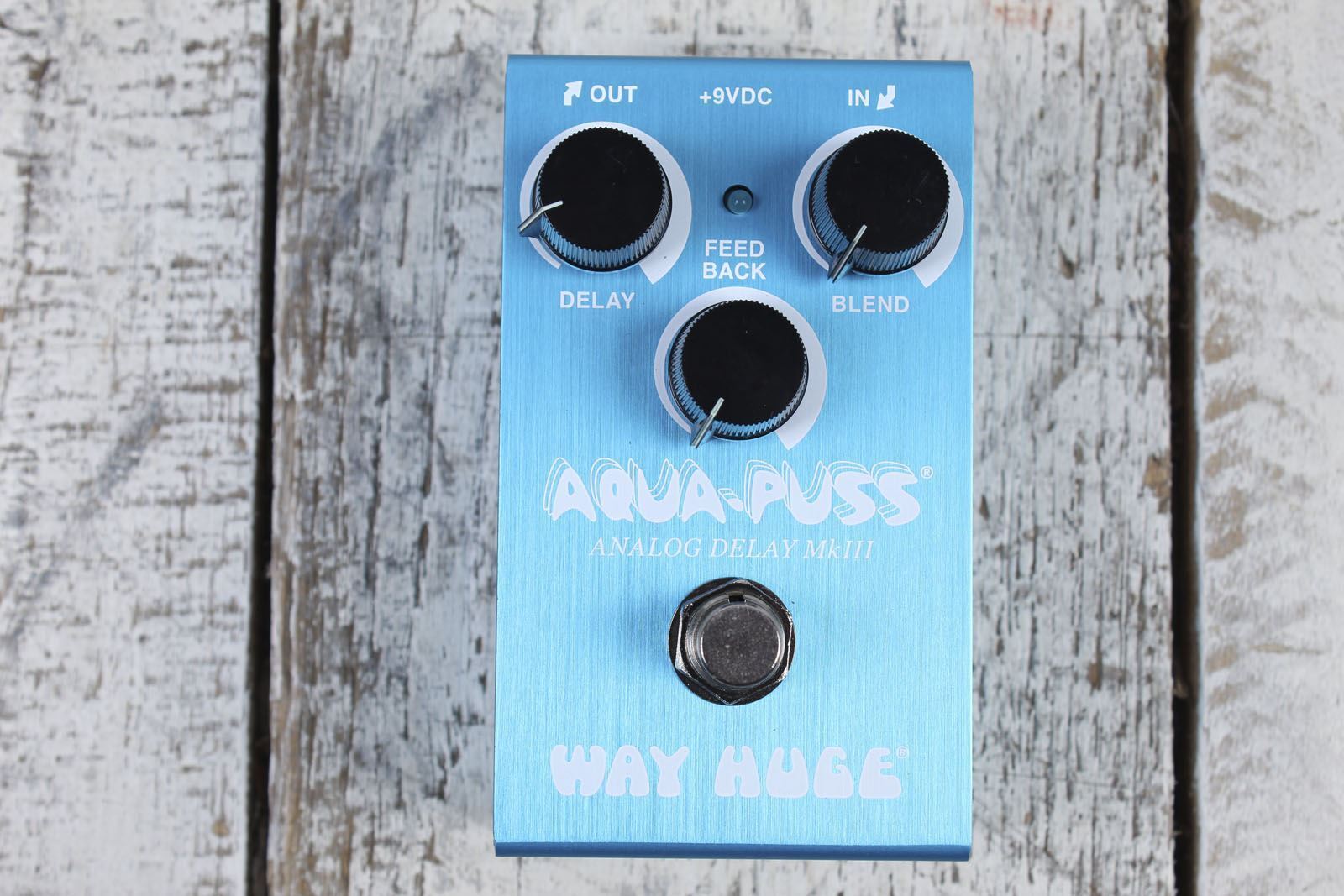 Modo Huge Smalls Aqua Puss Analogico Ritardo Pedale Chitarra Elettrica Effetti