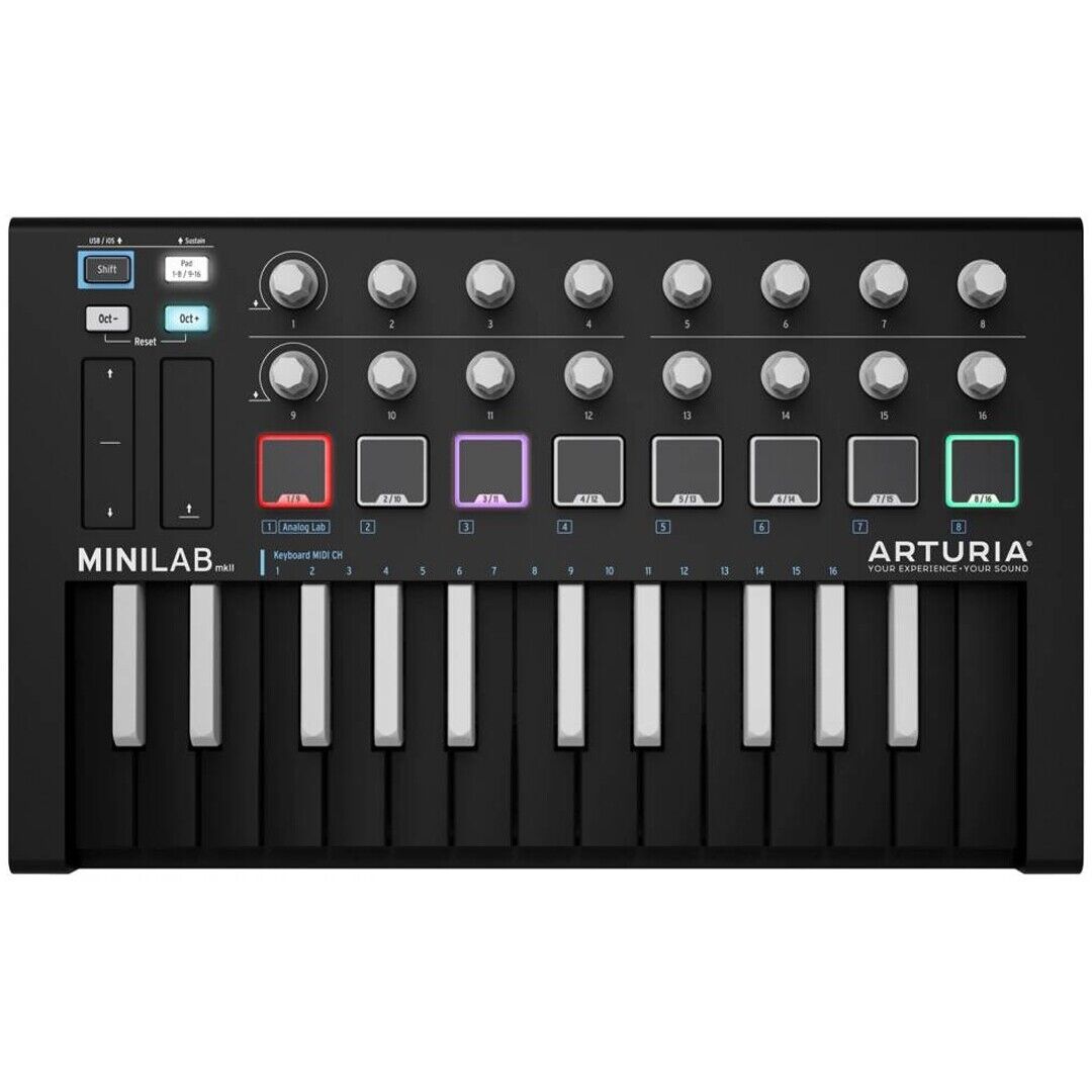 Arturia MiniLab MKII Inverted Limited Edition Controller Midi Usb 25 Tasti Mini