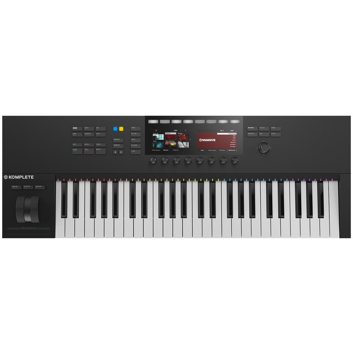 NATIVE INSTRUMENTS KOMPLETE KONTROL S49 MK2 TASTIERA MIDI USB 49 TASTI PER KOPMP