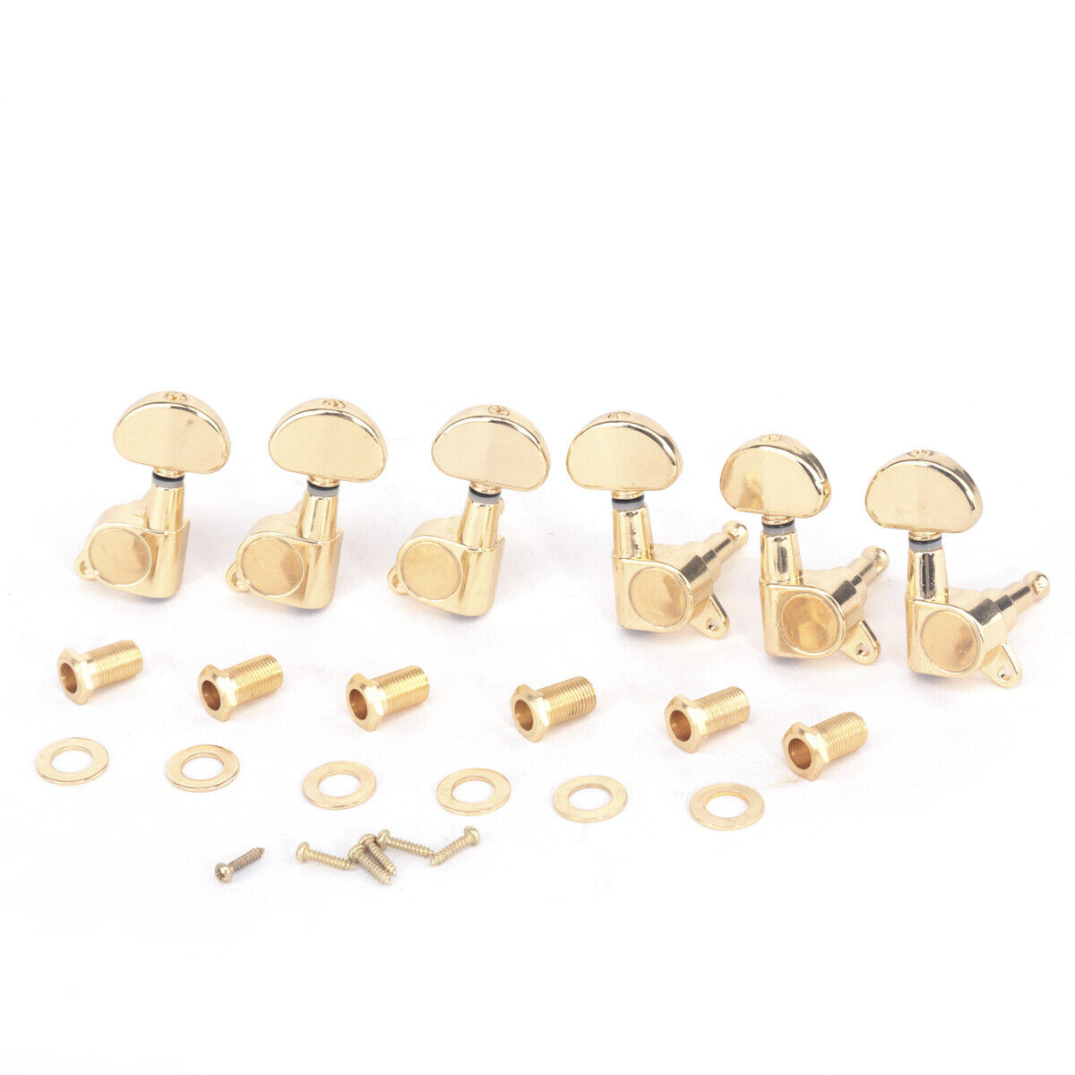 Musiclily Pro Gold 3L3R Sealed Electric Guitar Machine Heads Tuning Pegs Keys