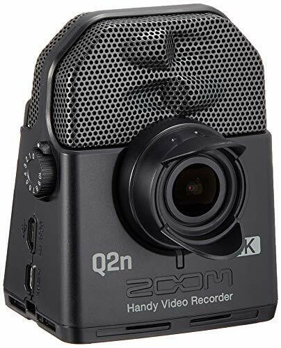 Zoom 4K Alta Risoluzione Suono Qualità Pratico Video Registratore Q2n-4K Full HD