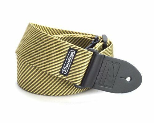 JIM DUNLOP D38-15CL STRAP GUITAR TWEED CLASSIC TRACOLLA CHITARRA BASSO