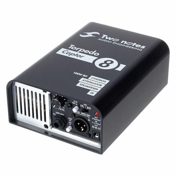 Two Notes loadbox Torpedo Captor 8 Ohm
