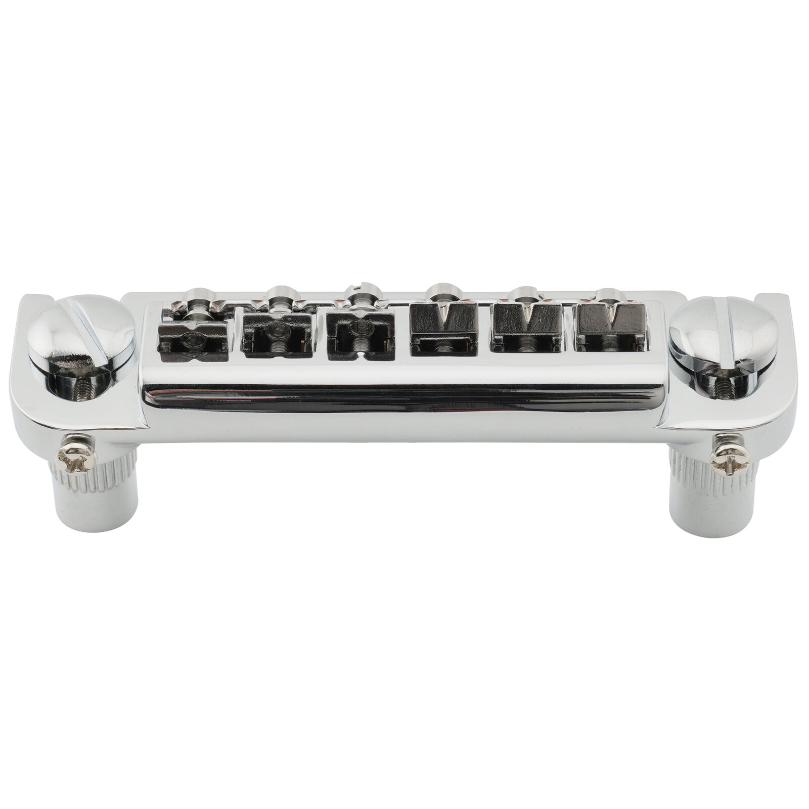 Musiclily Pro Chrome 52.5mm Wraparound Bridge Tailpiece For Epiphone LP Guitar