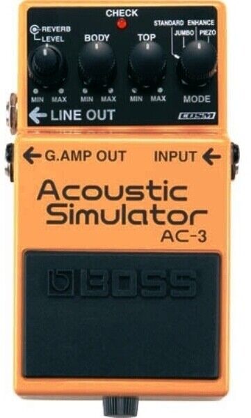 Boss pedale effetto AC3 Acoustic Simulator