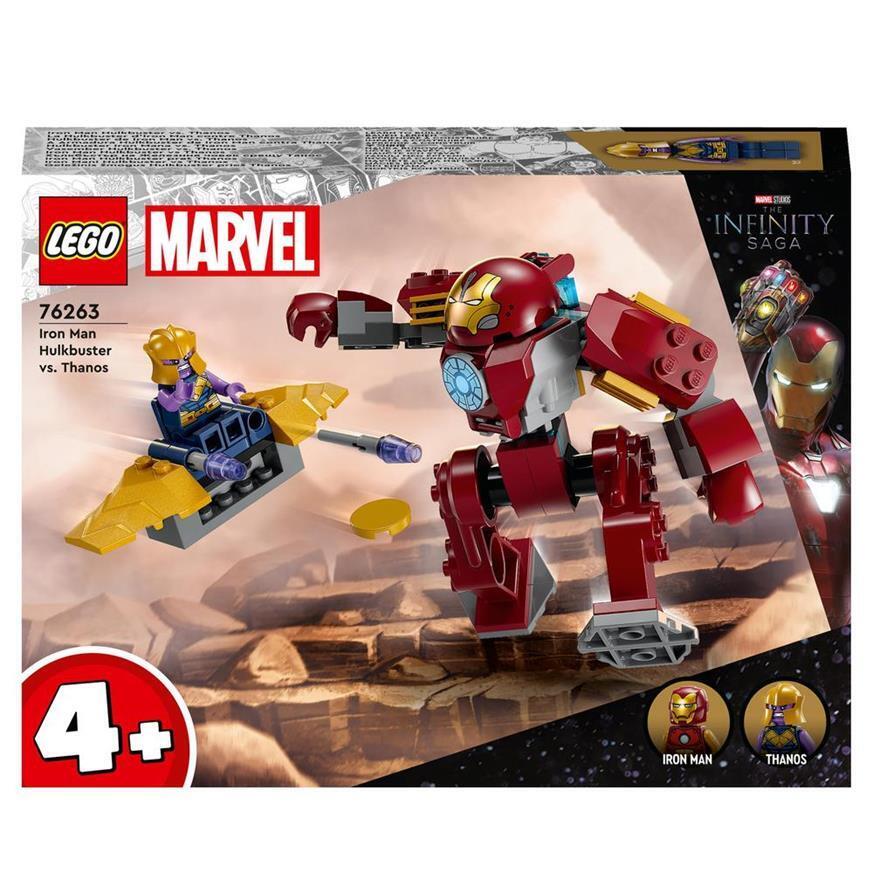 Costruzioni - Marvel: Lego 76263 - Super Heroes - Iron Man Hulkbuster Vs. Thanos