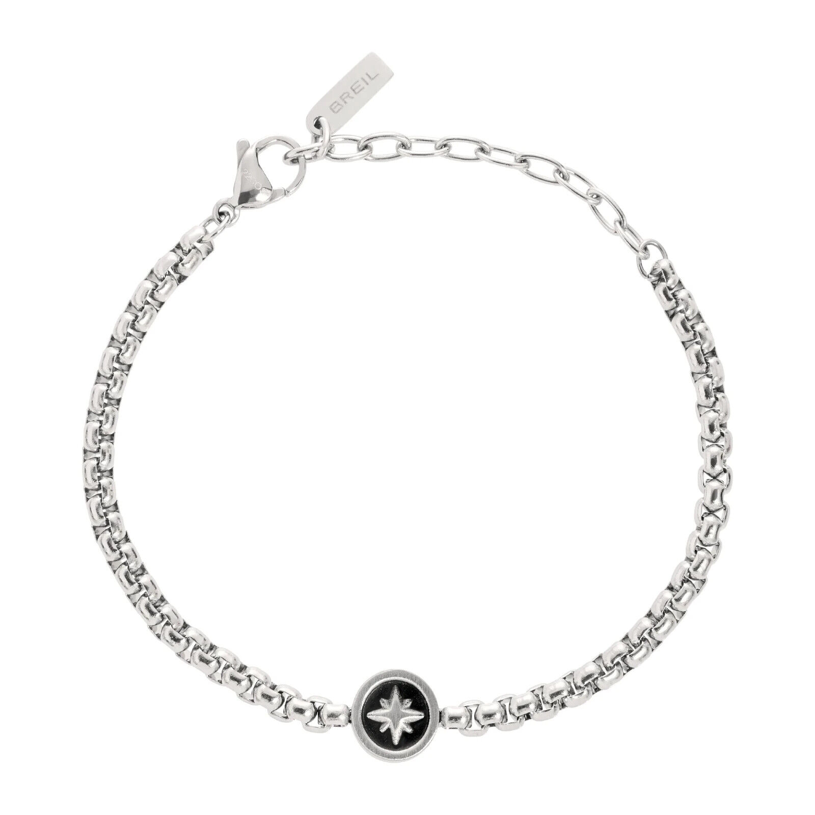BREIL KETCH BRACCIALE DA UOMO IN ACCIAIO CON ROSA DEI VENTI TJ3219 (0847)