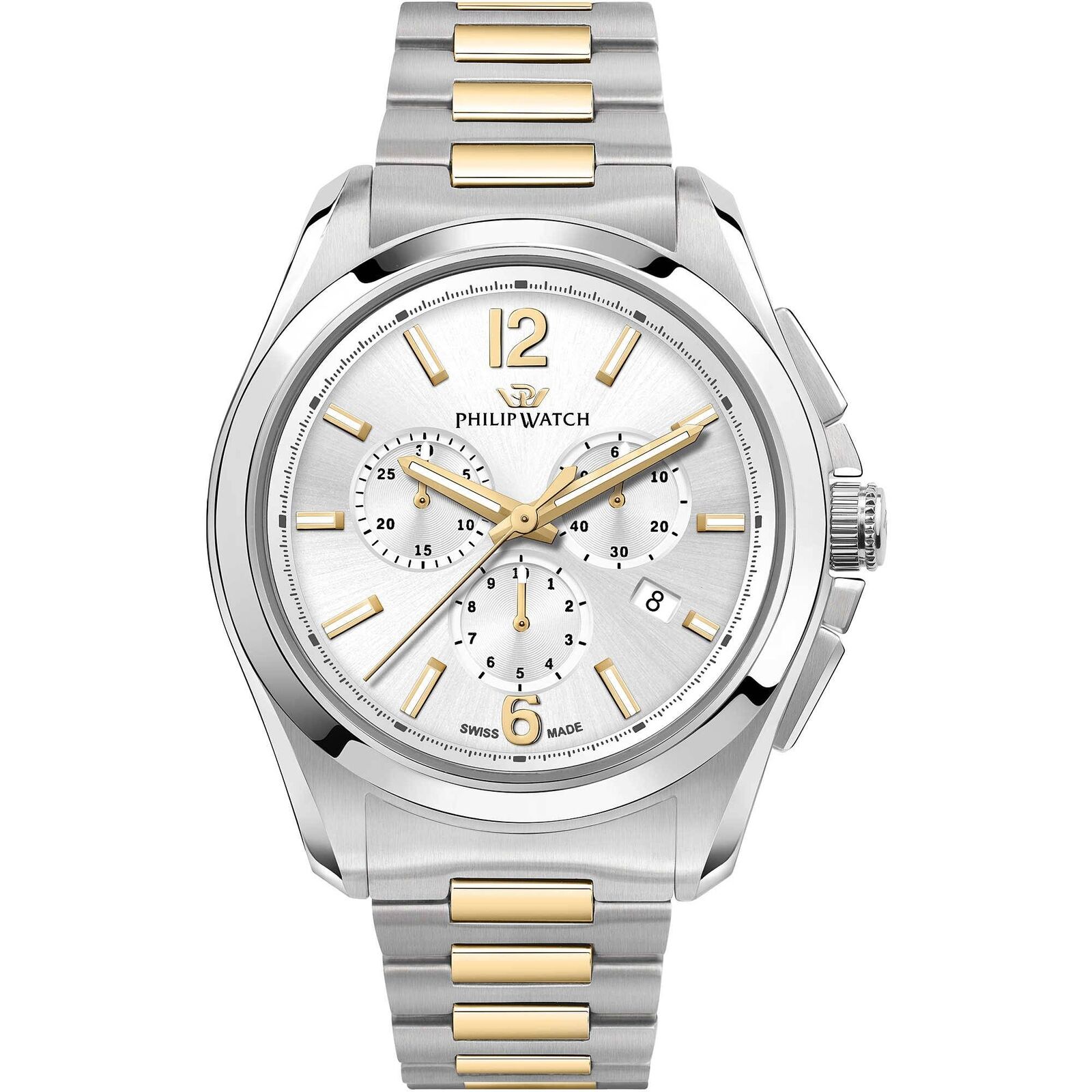 Orologio Philip Watch Amalfi R8273618001 Watch Cronografo Acciaio bicolore oro