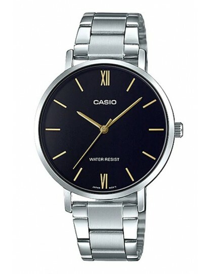 CASIO LTP-VT01D-1BUDF ENTICER OROLOGIO DONNA ACCIAIO NERO 35 mm SOTTOCOSTO