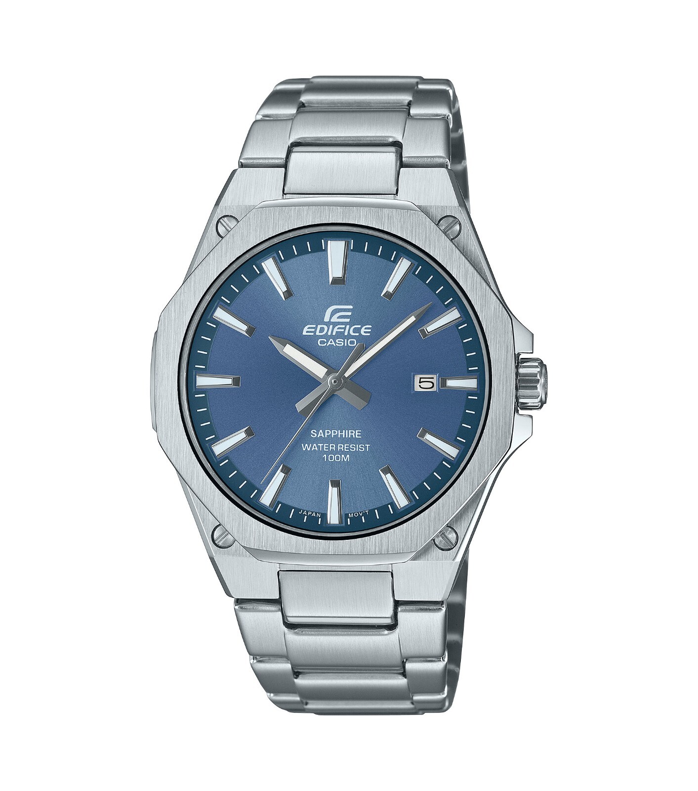 Orologio Uomo Casio EDIFICE EFR-S108D-2AVUEF Solo Tempo Con Quadrante Blu