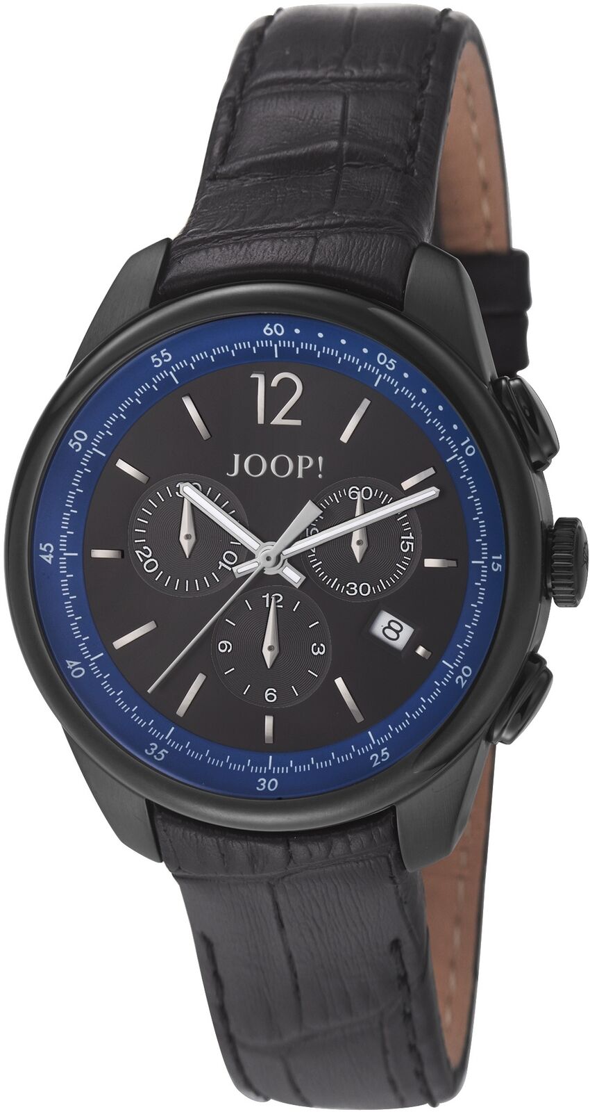 NUOVA Orologio Joop Uomini Nero Observer JP101171F06