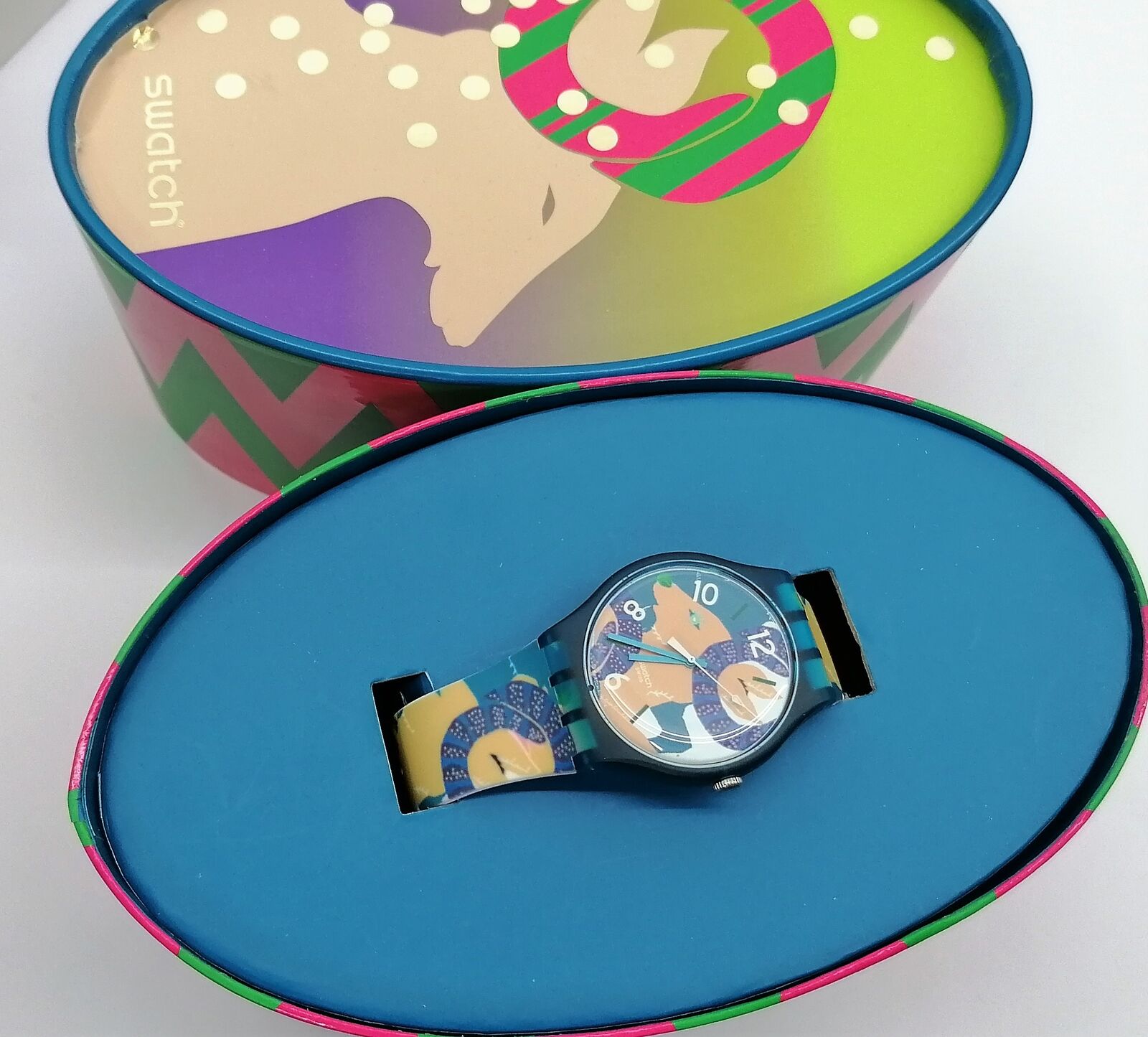 Swatch Special 2015 - SUOZ189 - The Goat's Kepper - NUOVO -Chinese new year 2015