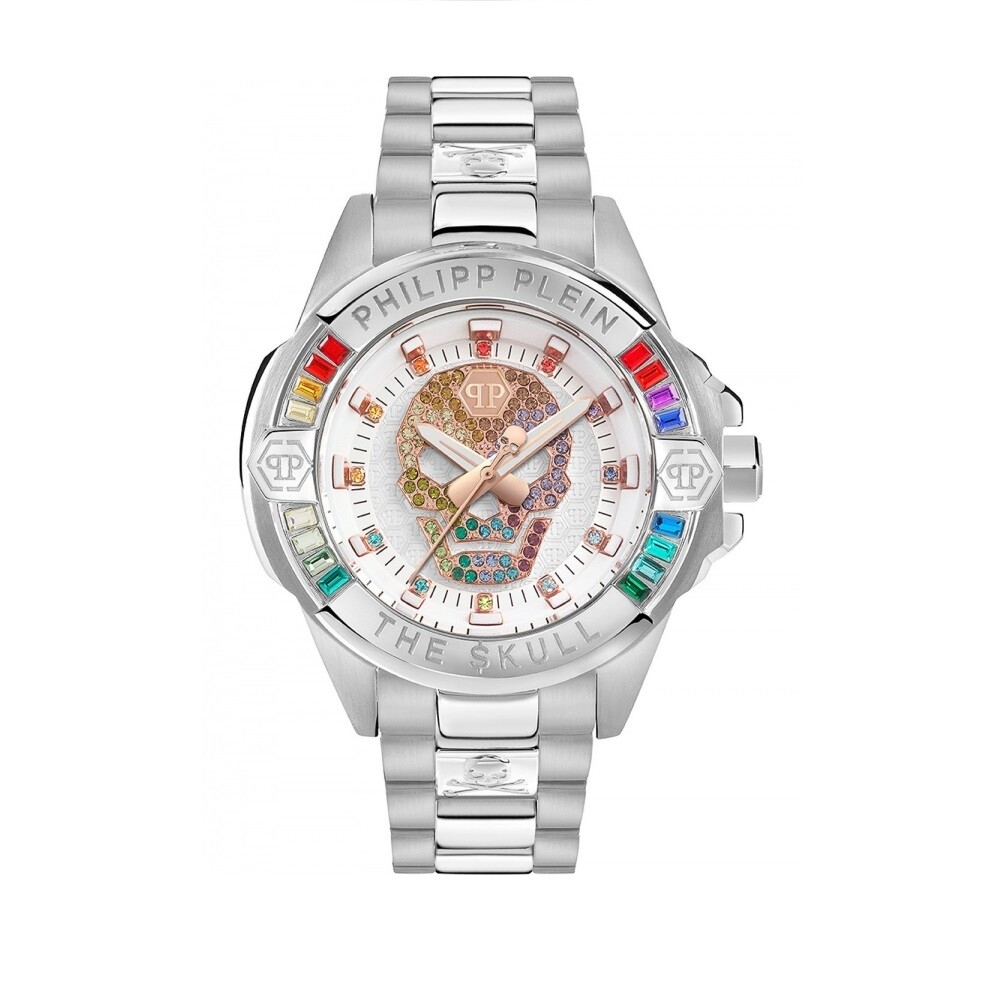 Orologio PHILIPP PLEIN THE SKULL PWNAA0422 Bracciale Acciaio
