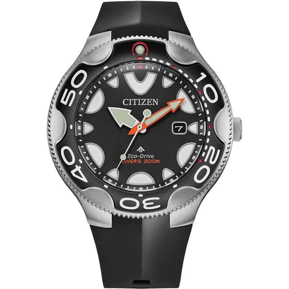 Citizen Promaster 46MM BN0230-04E Orca DIVER'S SUBACQUEO 200M UOMO Watch - Nuovo