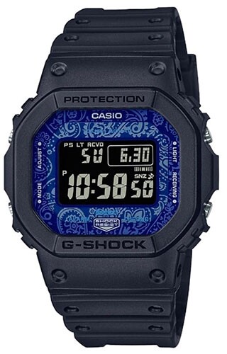 CASIO G-SHOCK THE ORIGIN ADVANCED Mod. BLUE PAISLEY SERIE***Special Price***
