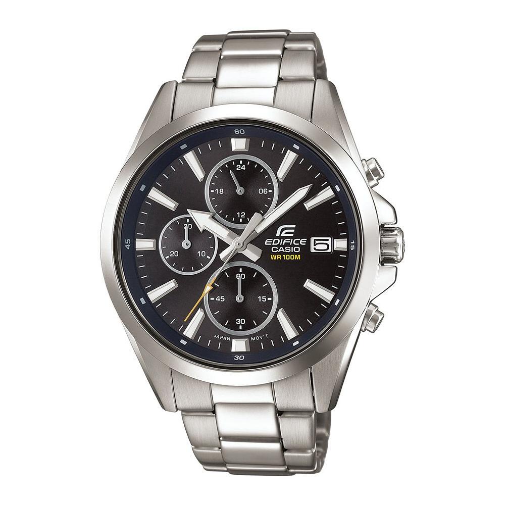 Orologio EDIFICE Classic Nero e Inox EFV 560D 1AVUEF Casio