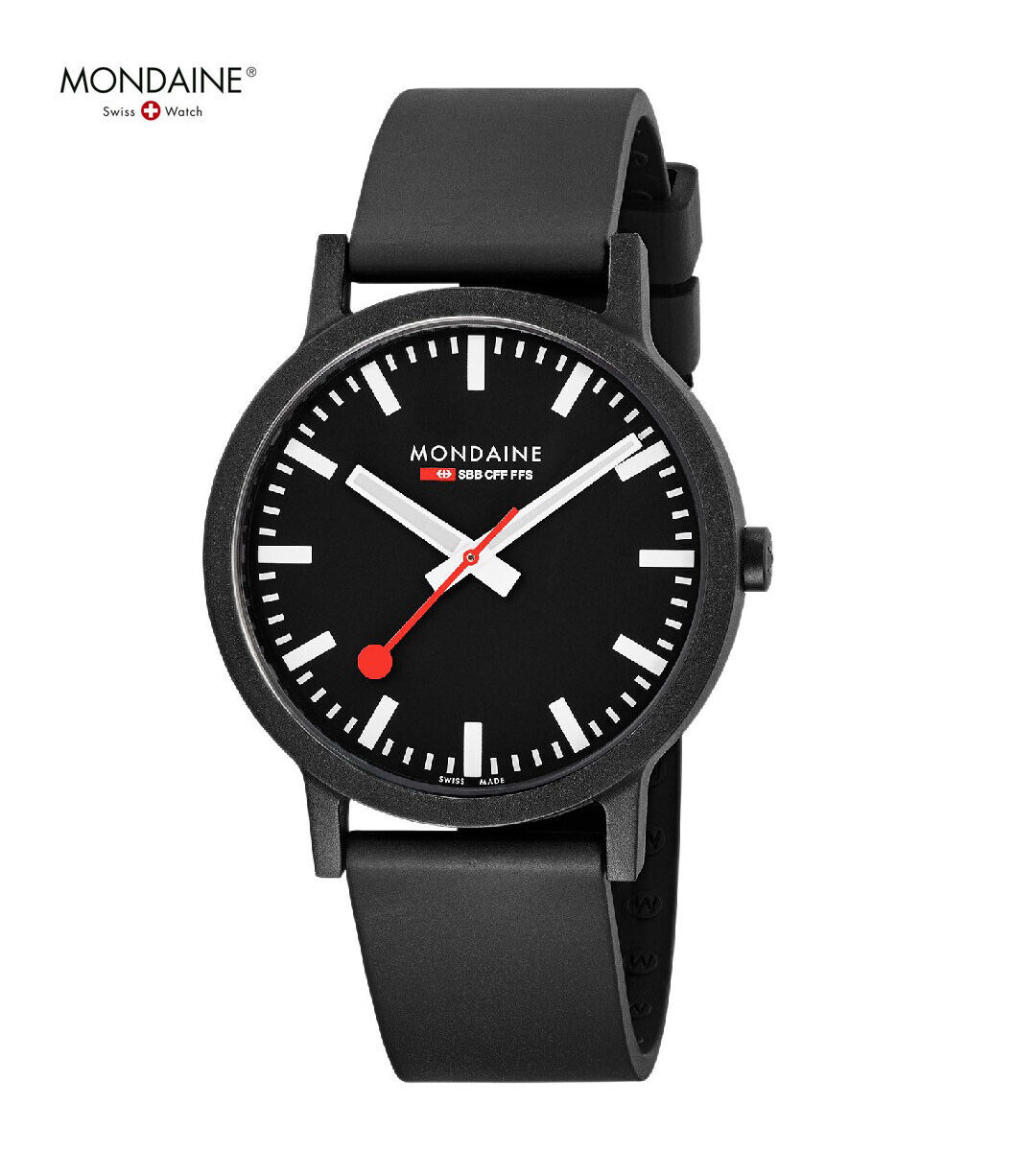 Mondaine ESSENCE Eco-Friendly 41mm Swiss Made  MS1.41120.RB  listino 198eu