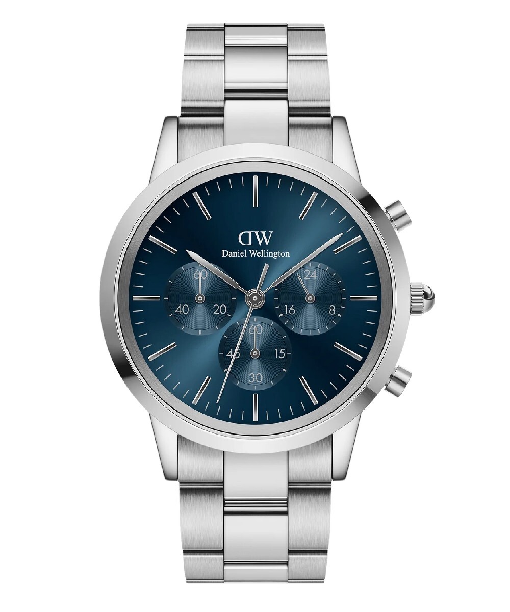 Orologio ICONIC CHRONOGRAPH LINK ARCTIC S Daniel Wellington Uomo