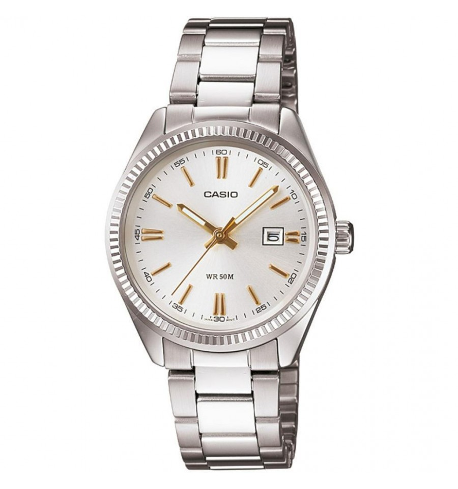 CASIO LTP-1302D-7A2VDF OROLOGIO DONNA ACCIAIO DATA 30mm SOTTOCOSTO