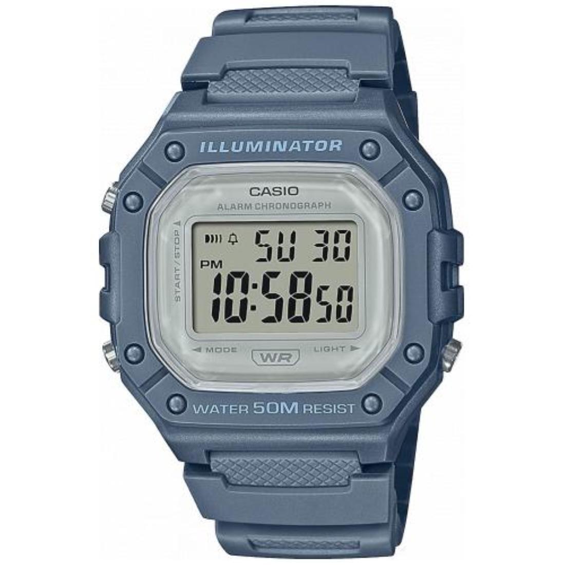 OROLOGIO CASIO W-218HC-2AVEF