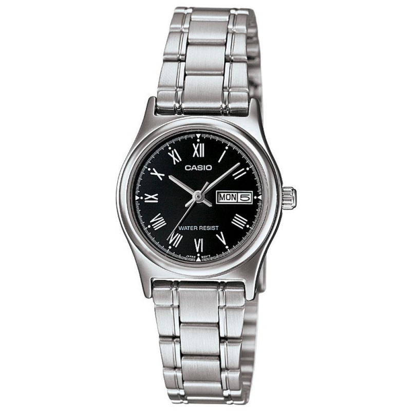 Orologio CASIO mod.LTP-V006D-1BUDF Classic Vintage Donna in acciaio day/date