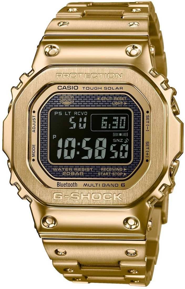 Orologio uomo digitale Casio G-SHOCK THE ORIGIN acciaio GMW-B5000GD-9ER Oro blue