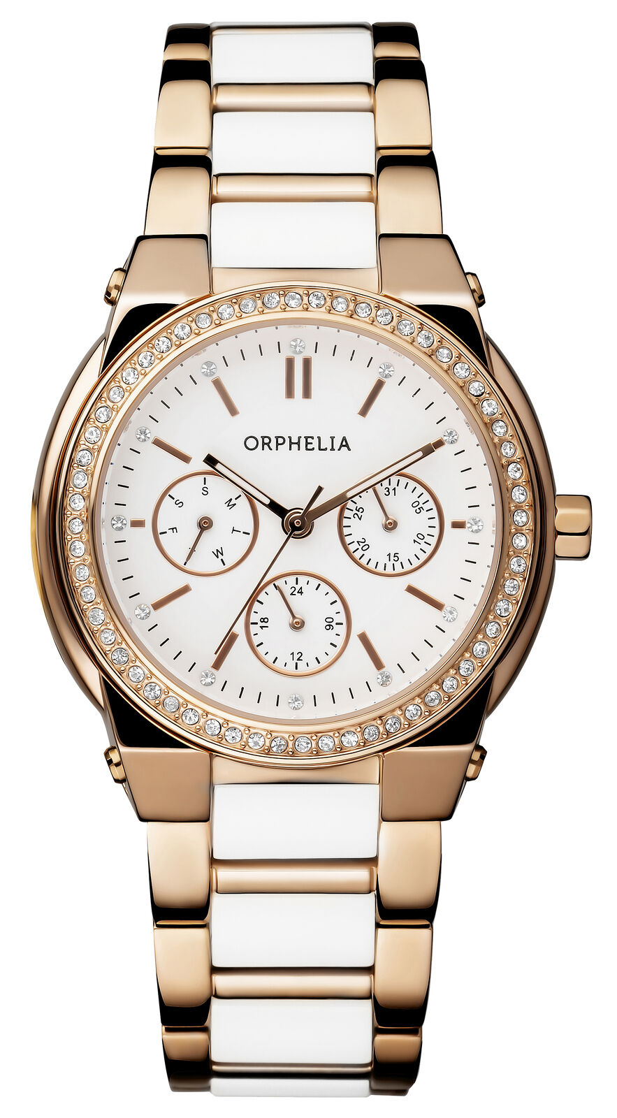 NUOVA Orologio Orphelia Donne Multicolore Precious 153-3707-17