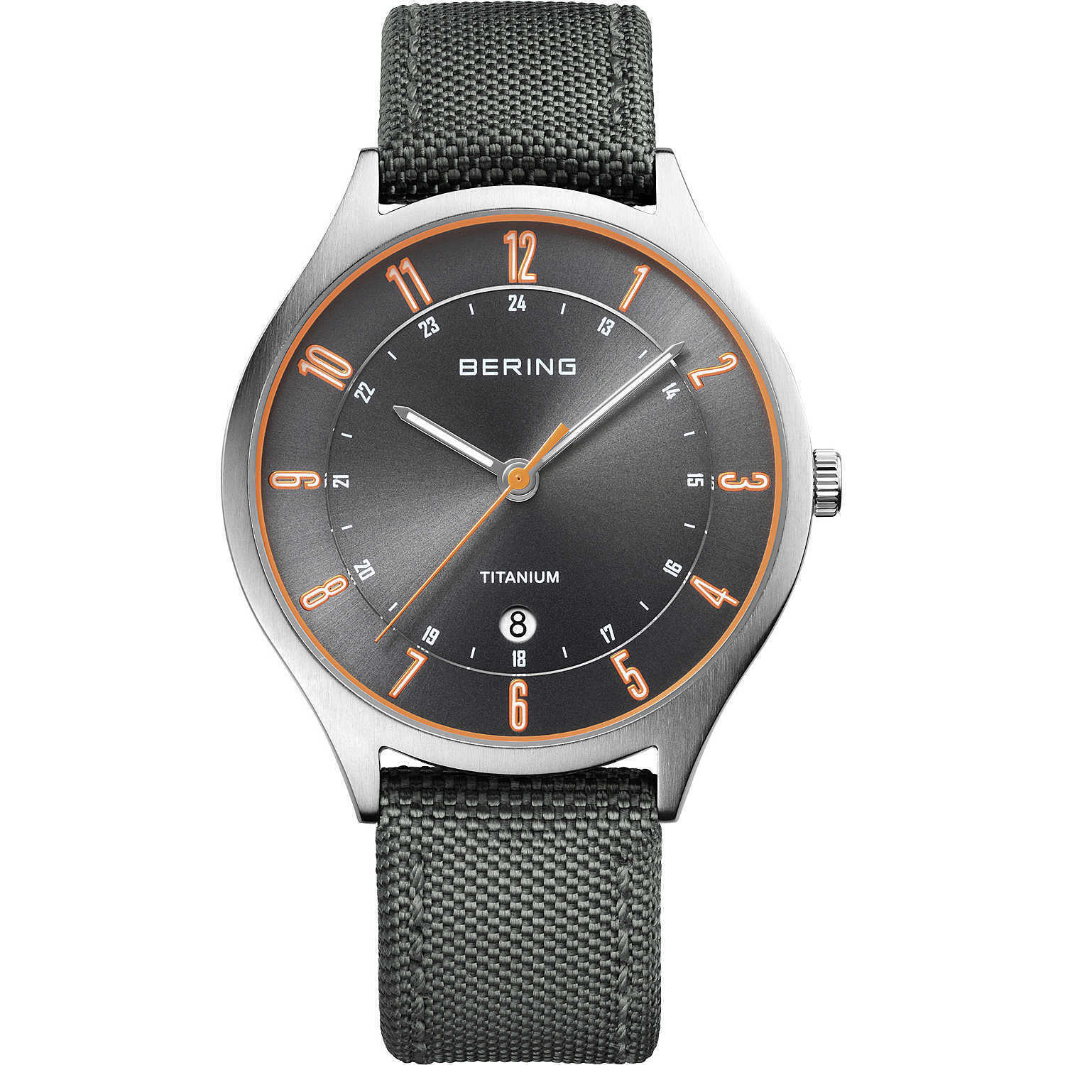 Orologio Bering Solo Tempo Titanium Uomo 11739-879
