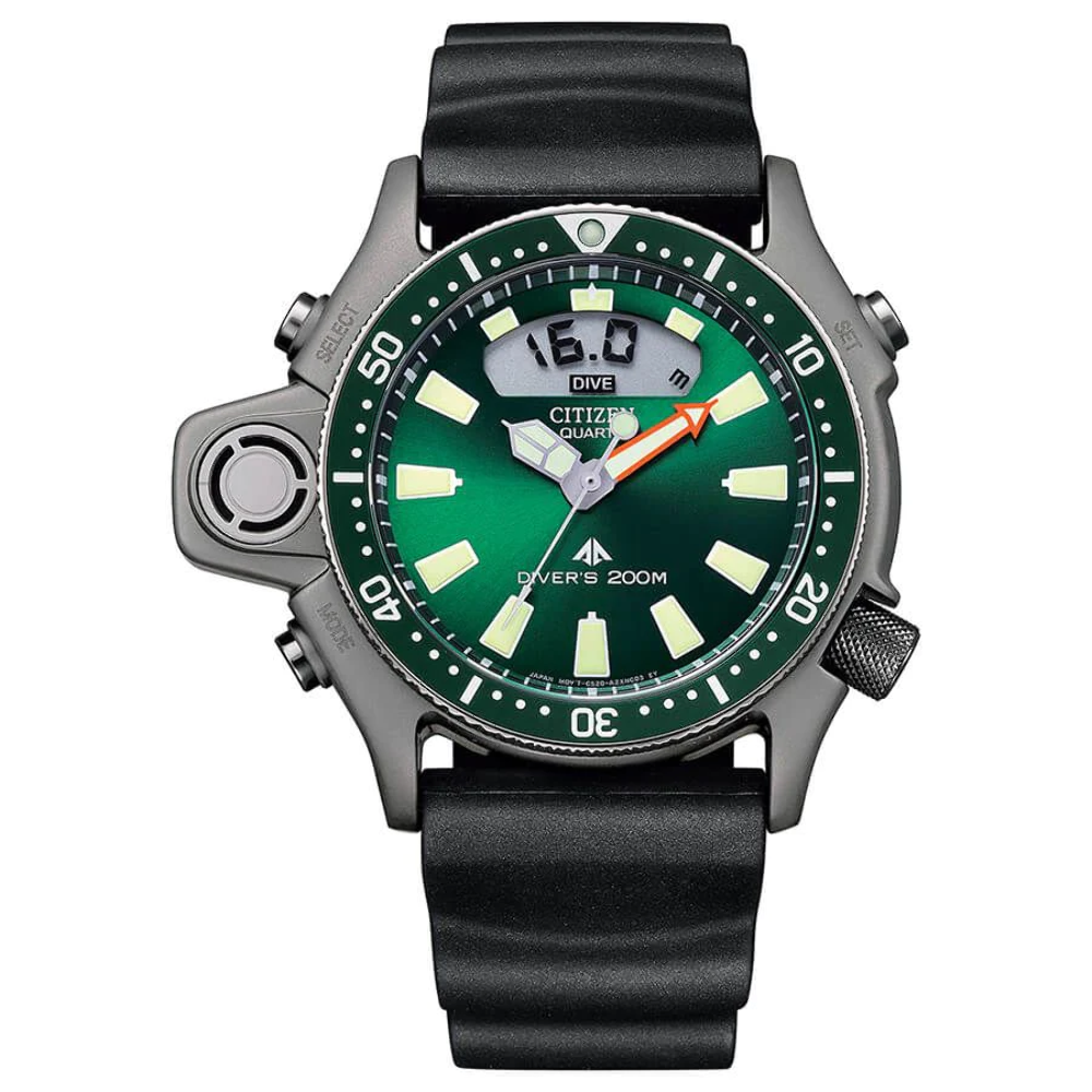 Orologio Citizen JP2007-17X Acqualand Limited Edition Verde