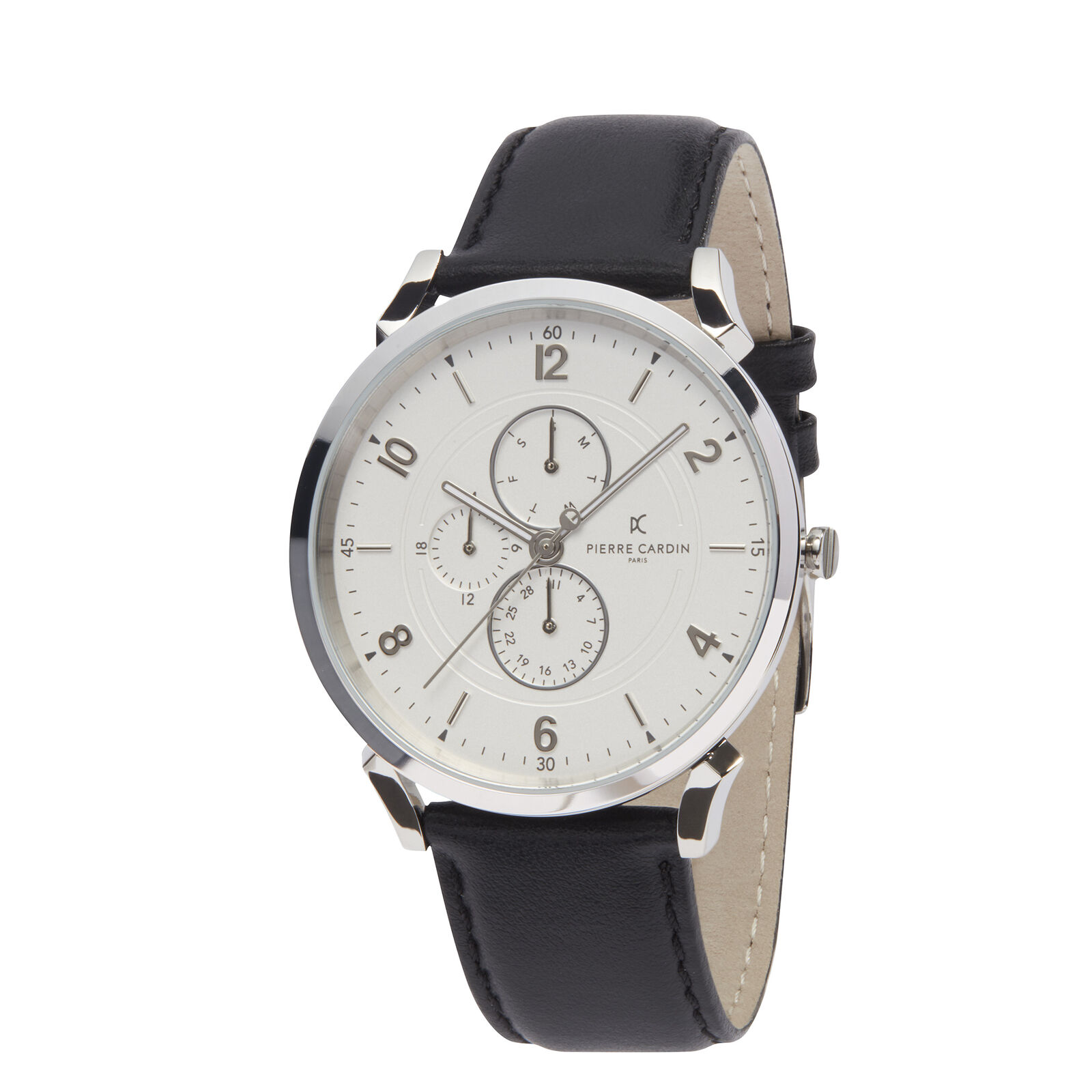 NUOVA Orologio Pierre Cardin Uomini Nero Pigalle Boulevard CPI.2021