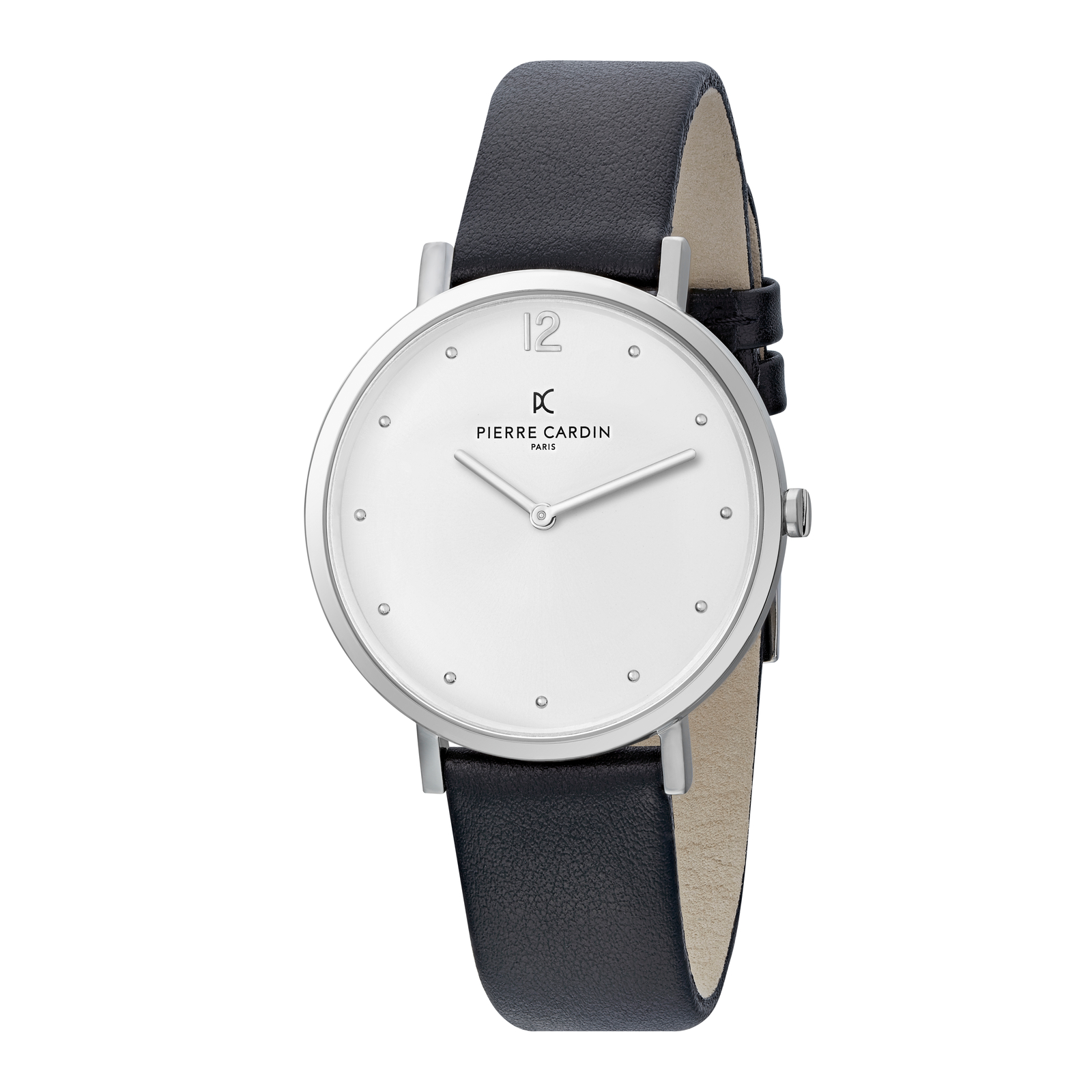 NUOVA Orologio Pierre Cardin Donne Nero Belleville Simplicity CBV.1007