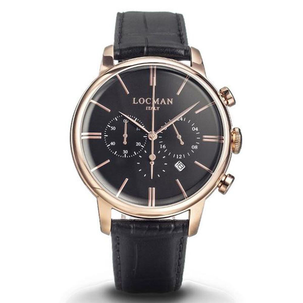 Cronografo Uomo 1960 Dolce Vita Ref. 254 0254R01R-RRBKRGPK - Locman