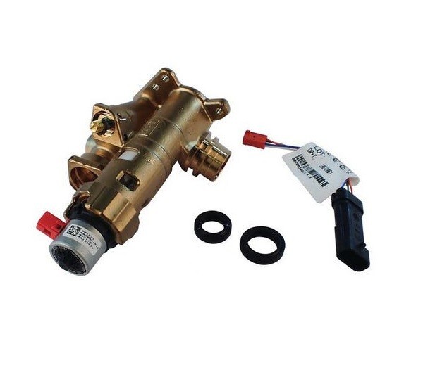 Valvola a tre vie in ottone caldaia Vaillant 0020132682 ex 178978 MW 246/7-2