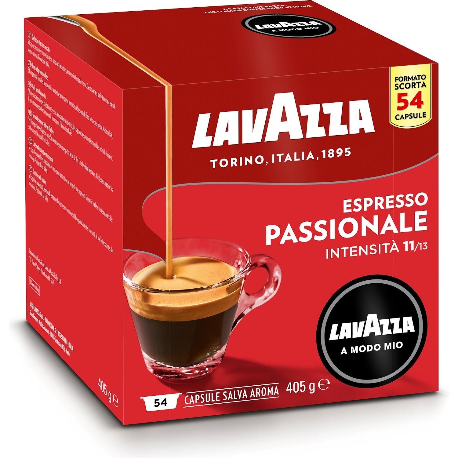 144 Capsule Caffè PASSIONALE Lavazza A Modo Mio Originali