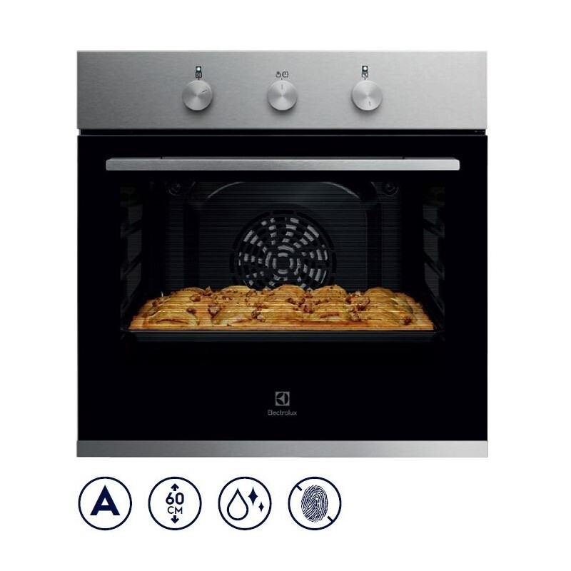 ELECTROLUX KOHHH00BX3 FORNO ELETTRICO DA INCASSO 60CM 5 FUNZIONI - A