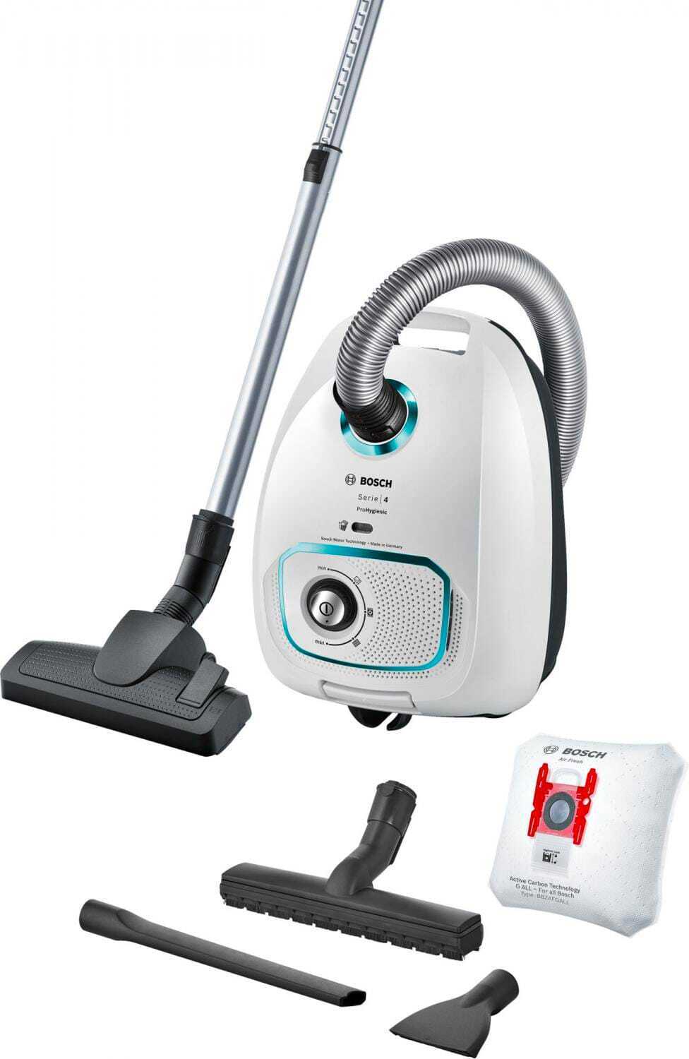 Bosch Aspirapolvere con Sacco a Traino 600 Watt - BGBS4HYG1 Series 4