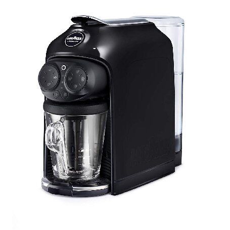Lavazza Desea Black Ink Macchina Caffe a Capsule con Cappuccinatore e Tazza