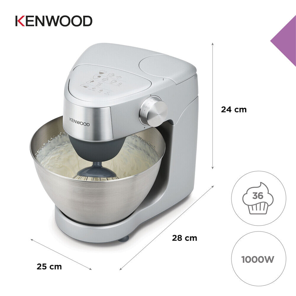 KENWOOD KHC29A0SI IMPASTATRICE 1000 WATT CIOTOLA 4.3LT INOX 8 VELOCIT
