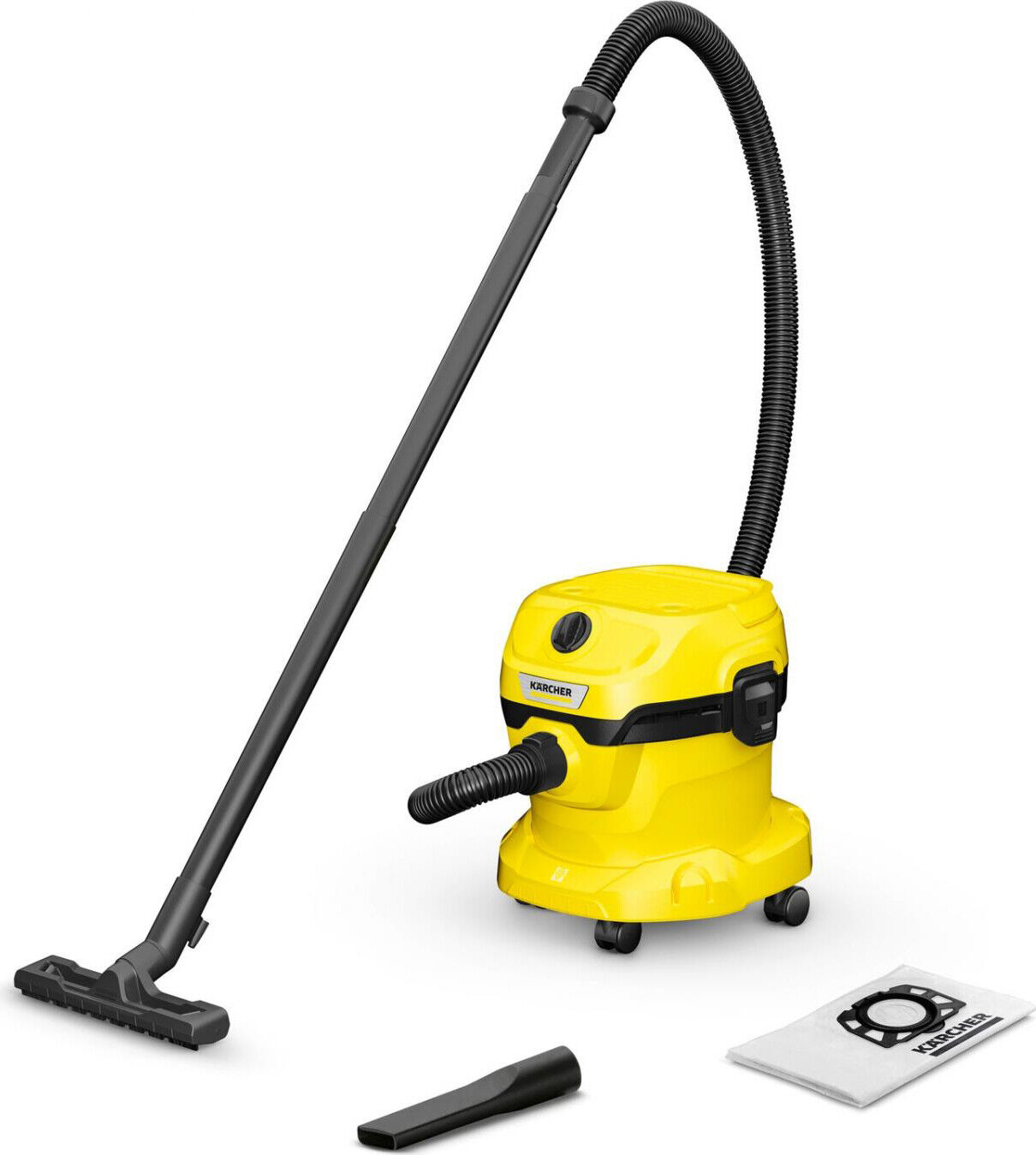 Kaercher Aspiratore a Cilindro Wet&dry 1000 W Sacchetto Per La Polvere 16280000