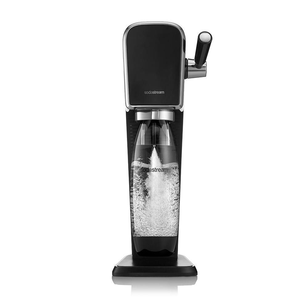 Sodastream Gasatore Art Black 1 Bottiglia Riutilizzabile E Lavabile Aggancio Rap