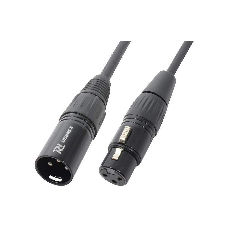 POWER DYNAMICS CONNEX CX36-12 CABLE XLR M-XLR F 12M 7MM CAVI - BOBINE - CIABATTE