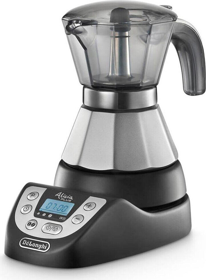 Moka Elettrica Macchina Caffe De Longhi Polvere Alicia PLUS EMKP 21.B