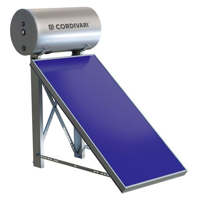 CORDIVARI SISTEMA SOLARE PANAREA 150 LITRI CIRCOLAZIONE NATURALE TETTO PIANO