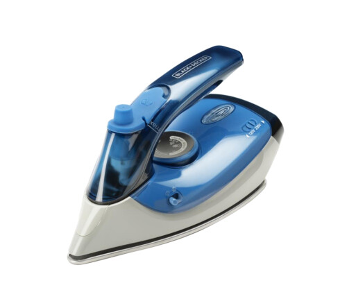 Black & Decker Ferro da Stiro a Vapore con Piastra in Acciaio 1000W BXIR1000E