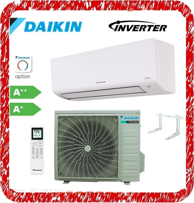 DAIKIN ATXC25D/ARXC25D CONDIZIONATORE + STAFFA 9000 BTU PRED.WI-FI CLASSE A++