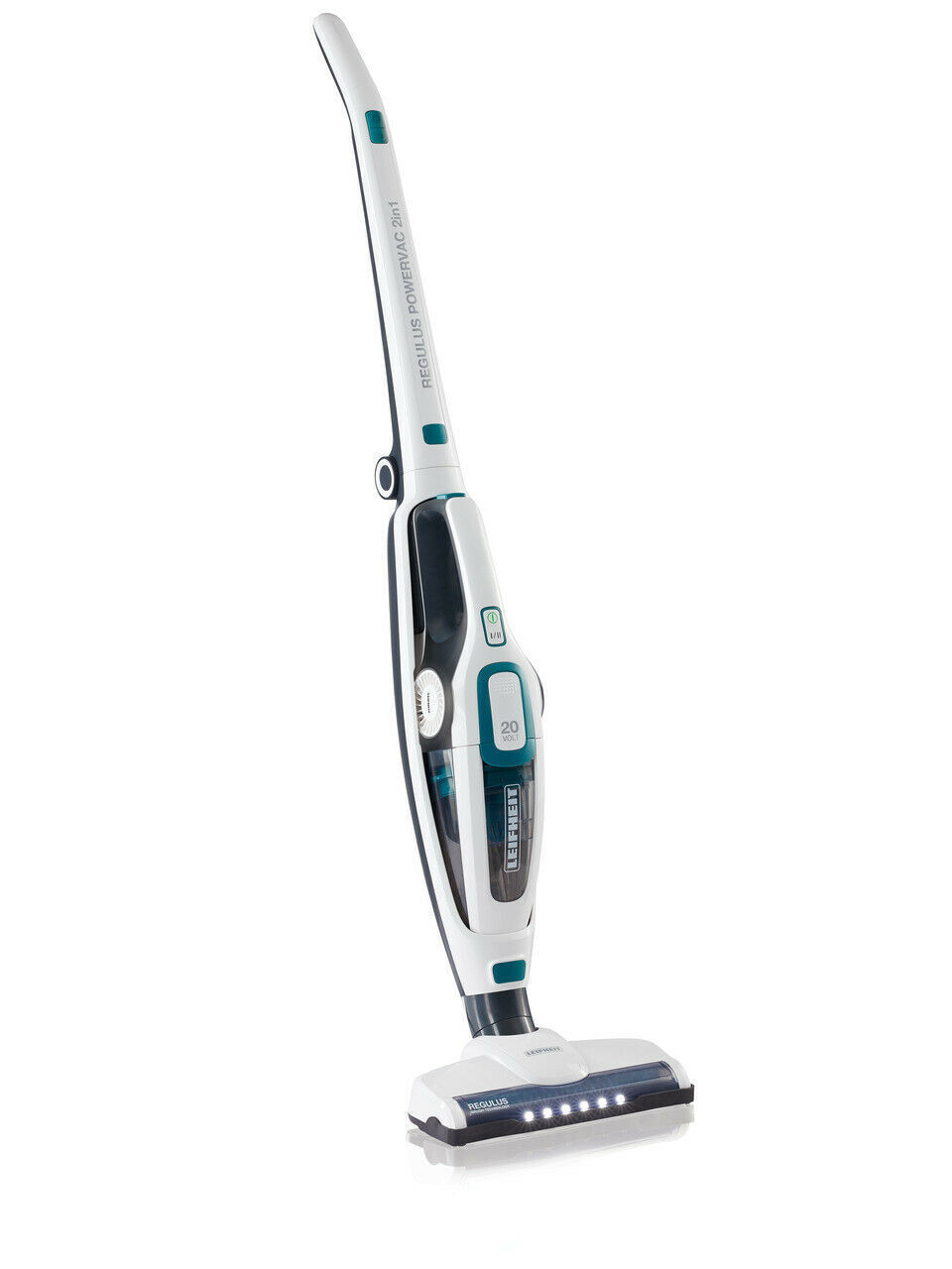 Leifheit Aspirapolvere a batteria Regulus Powervac 2in1 Scopa Elettrica 11926